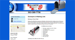 Desktop Screenshot of bullseyedirectmail.net